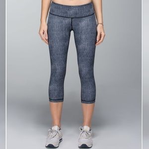 Lululemon Wunder Under Crop Size 8